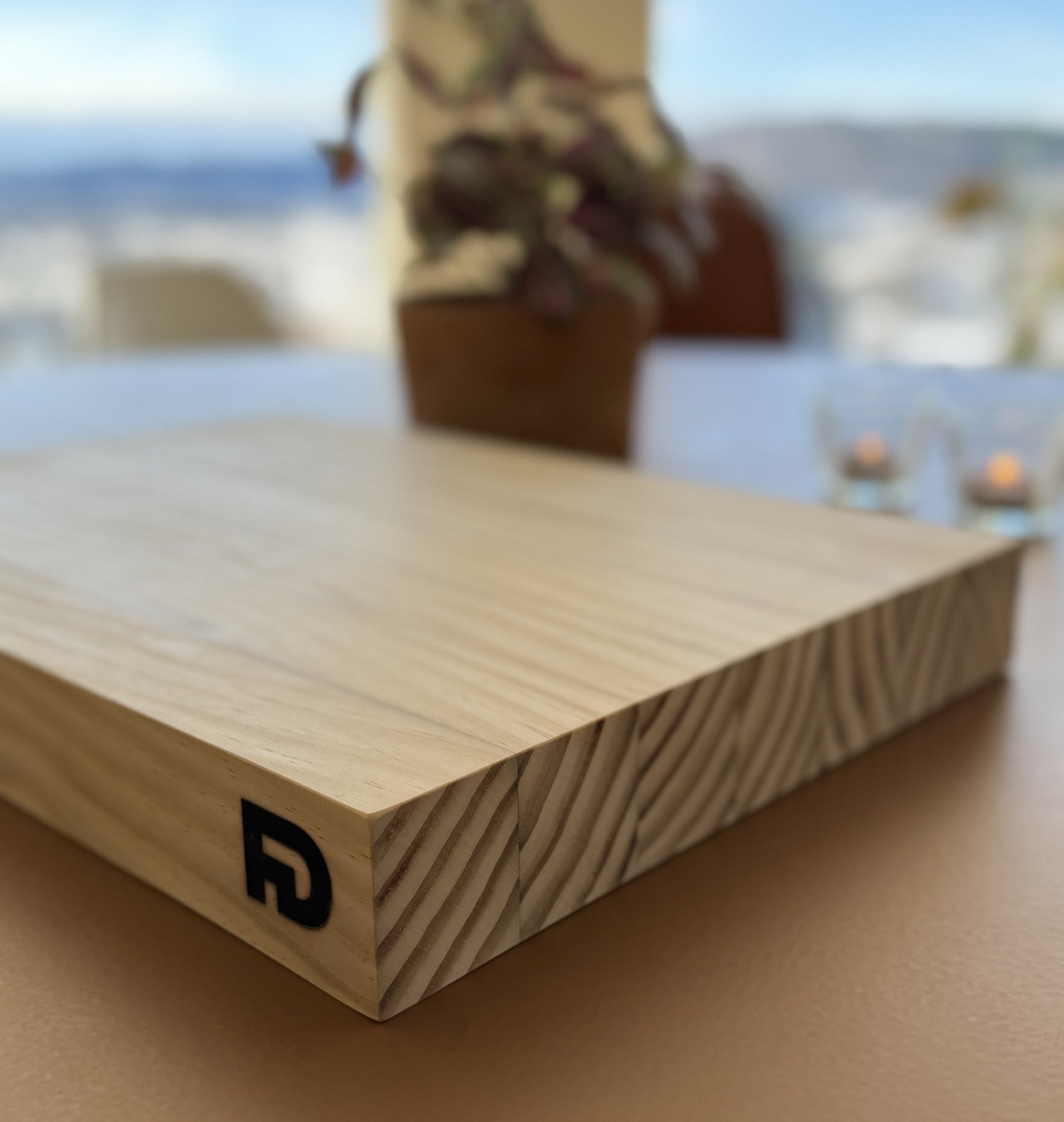 Chef No. 01 nærbilde av Accoya-overflate