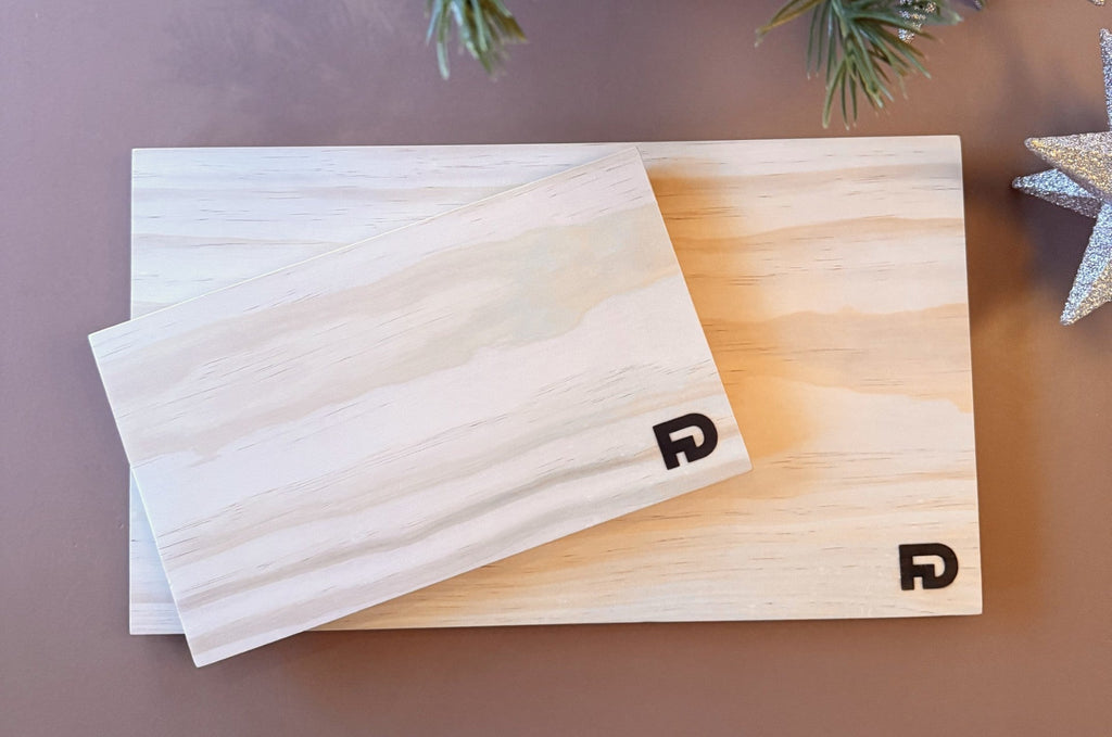 Skjærefjøl i Accoya 25×15 cm – Daily Board liten fra Fun Design