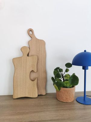 Long Wood detalj av oljebehandlet eik