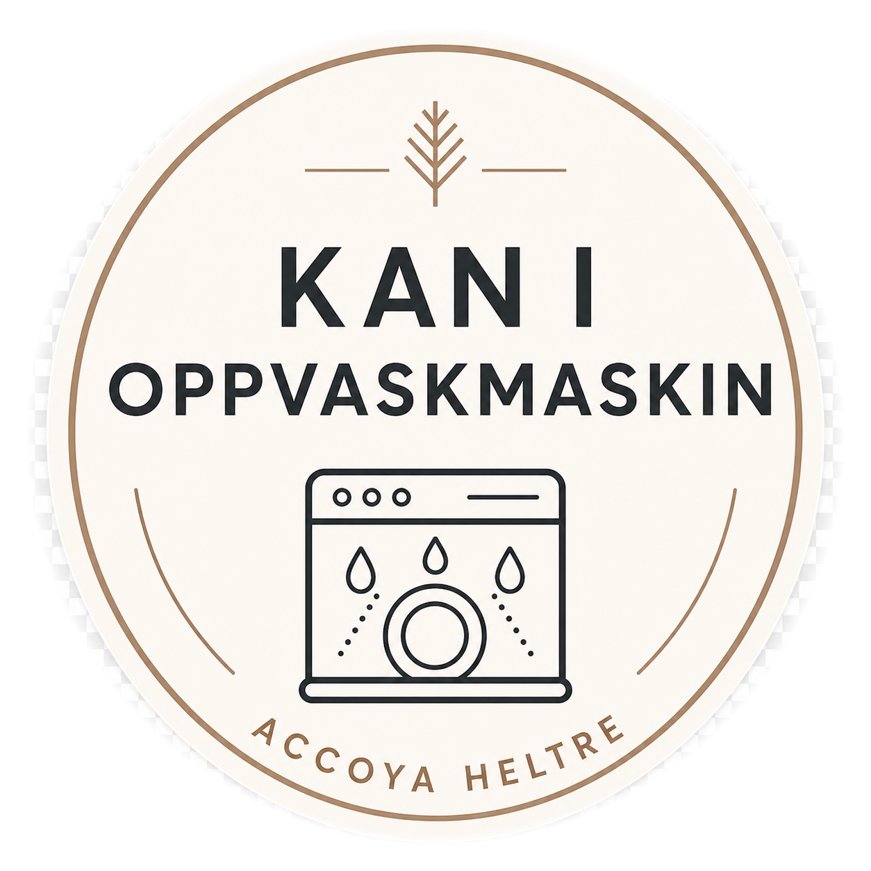 Kan i oppvaskmaskin, Accoya heltre
